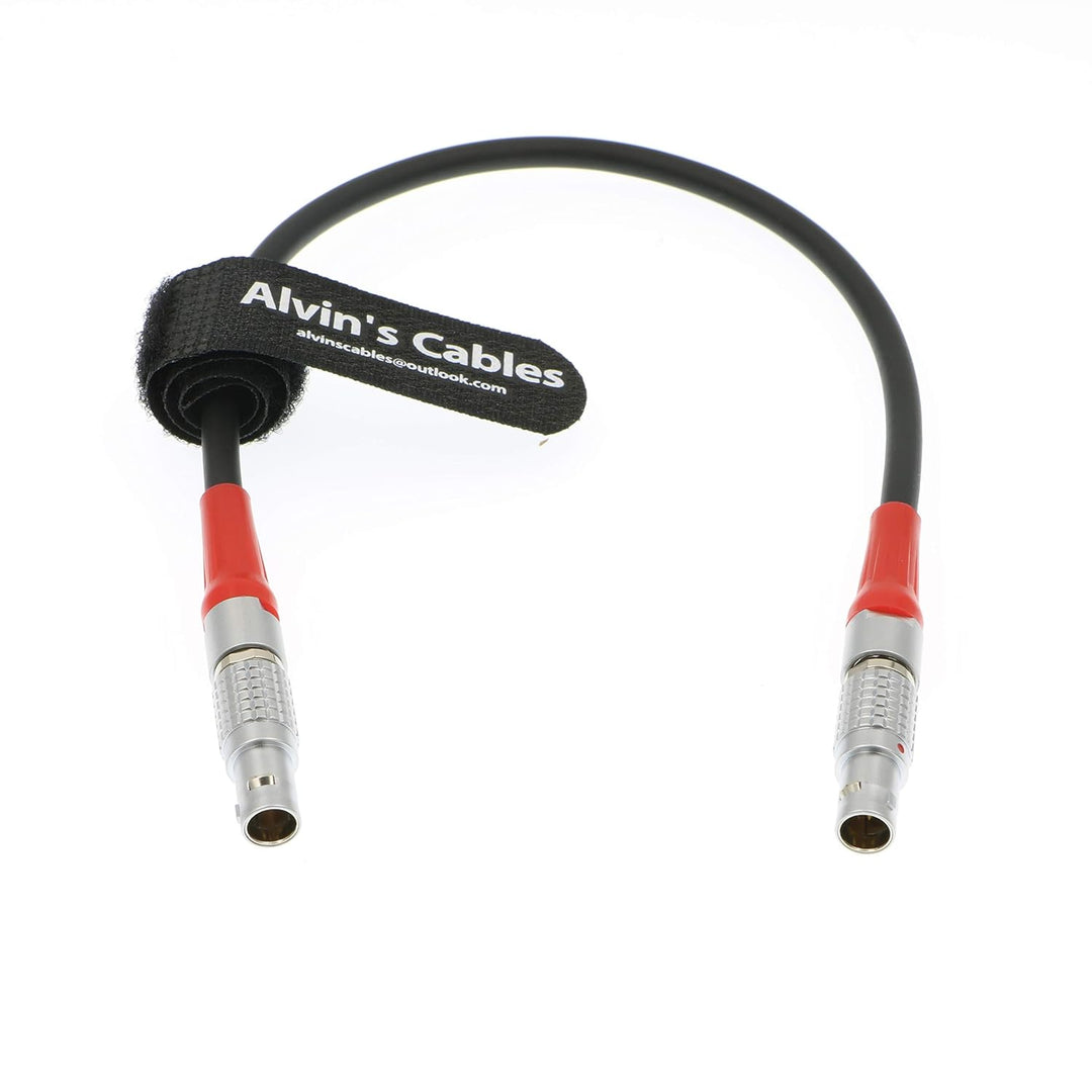 Alvin's Cables 4 Pin Stecker auf Stecker Kabel für ARRI LBUS FIZ MDR Wireless Focus 30CM Gerade zu G