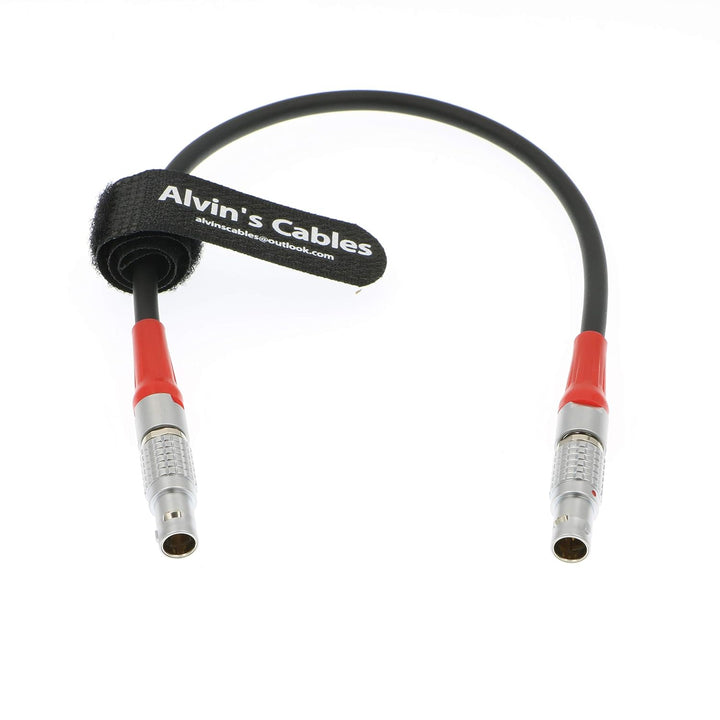 Alvin's Cables 4 Pin Stecker auf Stecker Kabel für ARRI LBUS FIZ MDR Wireless Focus 30CM Gerade zu G