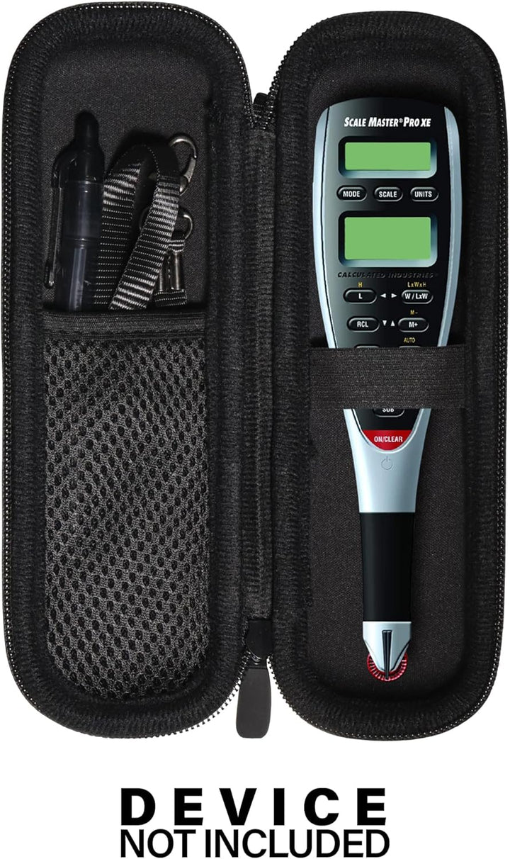 CaseSack Case for Calculated Industries 6135 Scale Master Pro XE Advanced Digital Plan Measure, grau