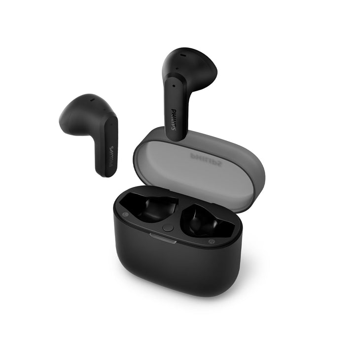 Philips TAT2139BK Drahtlos-Bluetooth-Ohrhörer – kleine Ohrhörer, Tolles Preis-Leistungs-Verhältnis,