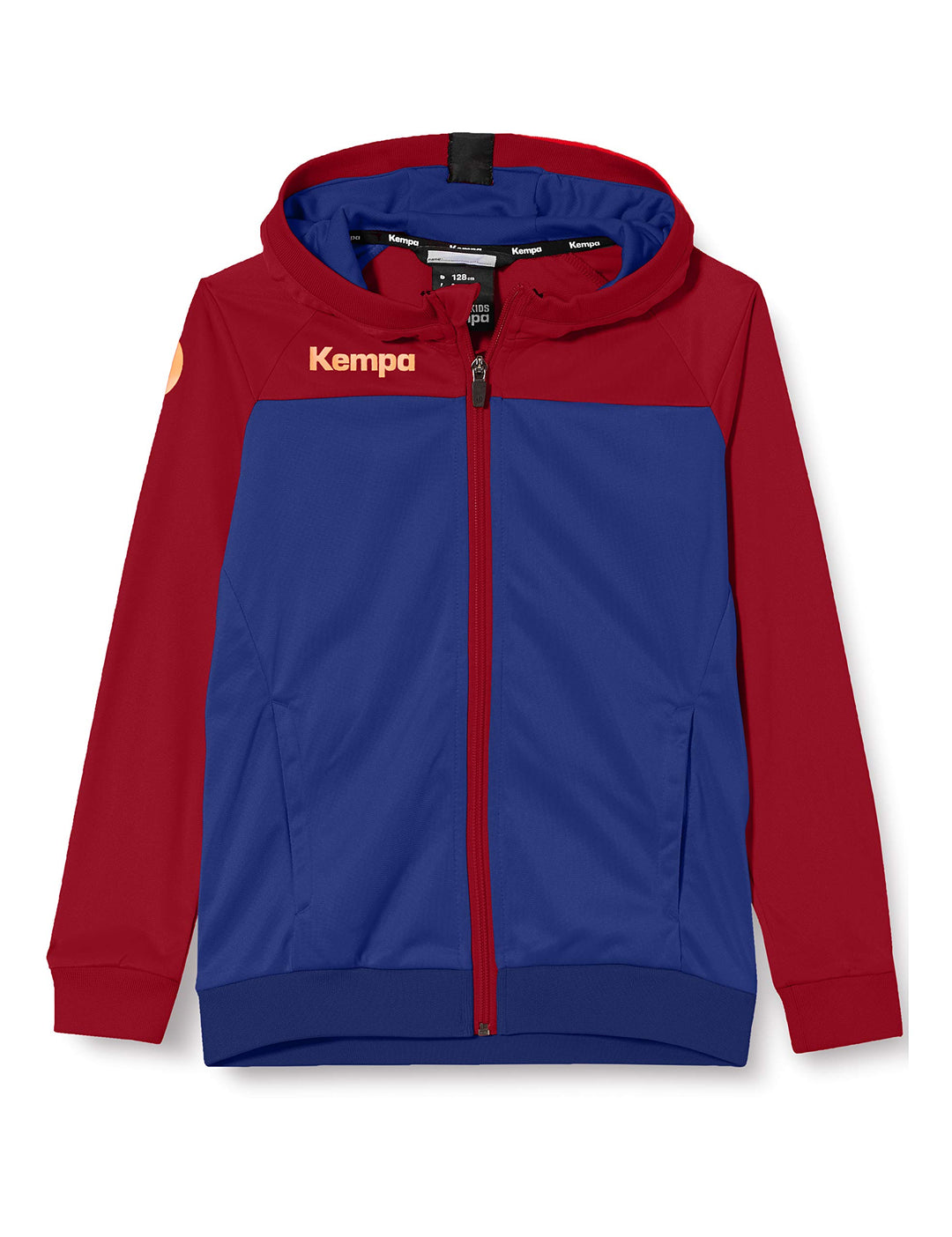 Kempa Herren Prime Multi Jacke XL deep blau/deep rot, XL deep blau/deep rot