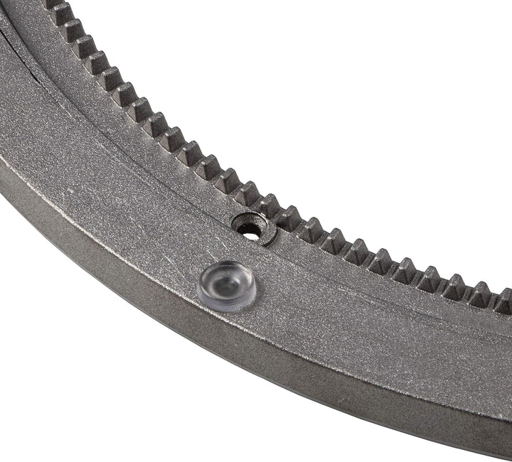 Gedotec Schwerlast-Drehbeschlag 360° Drehscheibe drehbar Ø 320 mm | Drehteller Stahl silber | Druckk