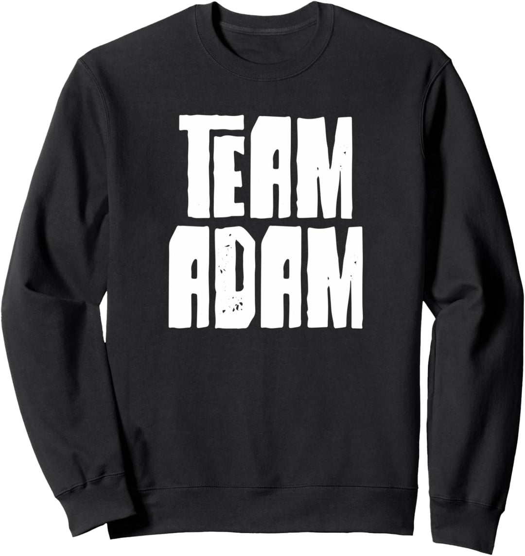 Team Adam Sohn Papa Mama Ehemann Enkel Sport Familie Gruppe Sweatshirt