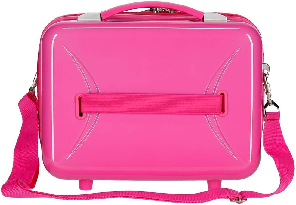 Disney Minnie Sunny Day Anpassungsfähiger Schönheitsfall Rosa 29x21x15 cms ABS Neceser Sunny Neceser