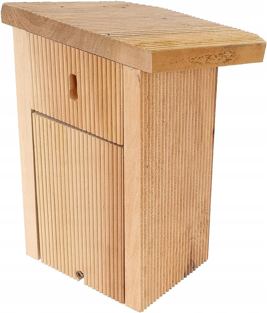 MAZUR 4X Nistkasten zum Aufhängen | Vogelhaus | Bausatz | handgemacht in Europa | für Meisen, Kleinv