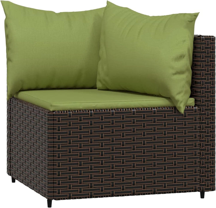 Tidyard 3-TLG. Gartenlounge Set Garten Sofa 2 Sitzer Ecksofa Gartensofa Rattansofa Sitzgruppe Garten