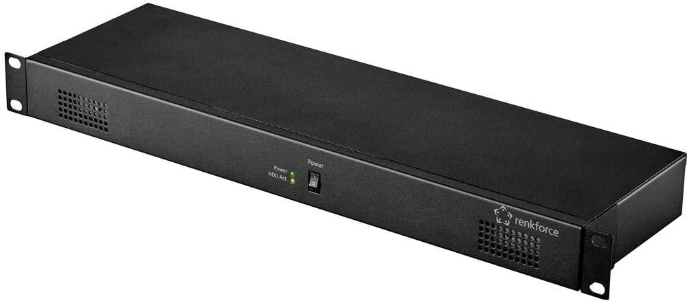Renkforce RF-3570312 19 Zoll 2 x Netzwerkschrank-Festplatteneinbaurahmen 1 HE