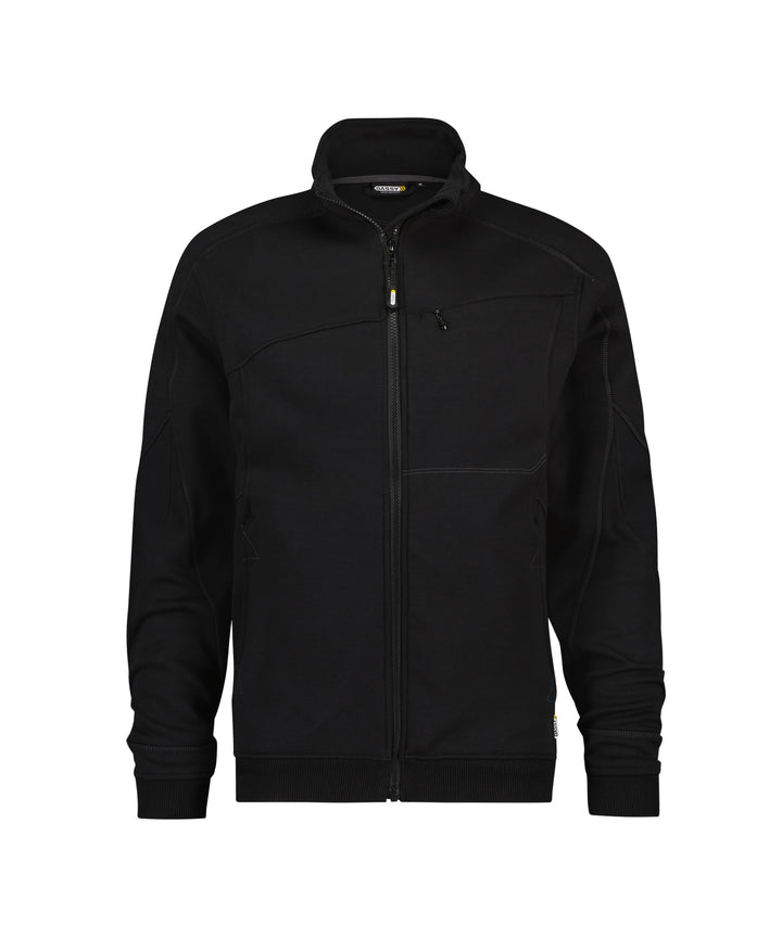 DASSY® Velox DASSY® Velox Sweatshirt - Grösse 4XL - ANTHRAZITGRAU/SCHWARZ XS Schwarz, XS Schwarz