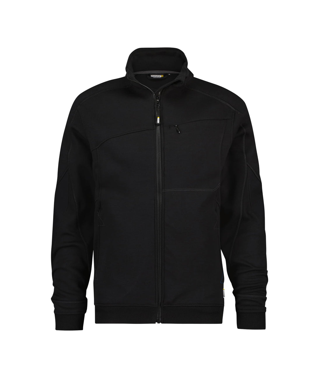 DASSY® Velox DASSY® Velox Sweatshirt - Grösse 4XL - ANTHRAZITGRAU/SCHWARZ XS Schwarz, XS Schwarz