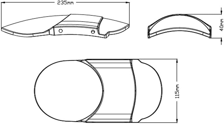 Puig Schutzblech vorne.