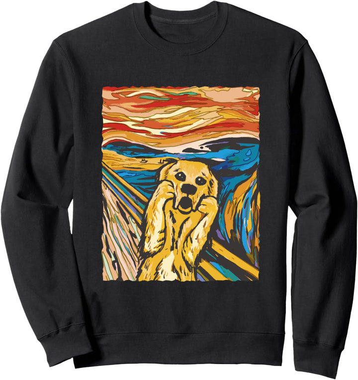 Lustige Kleidung mit Hundemotiv Sweatshirt