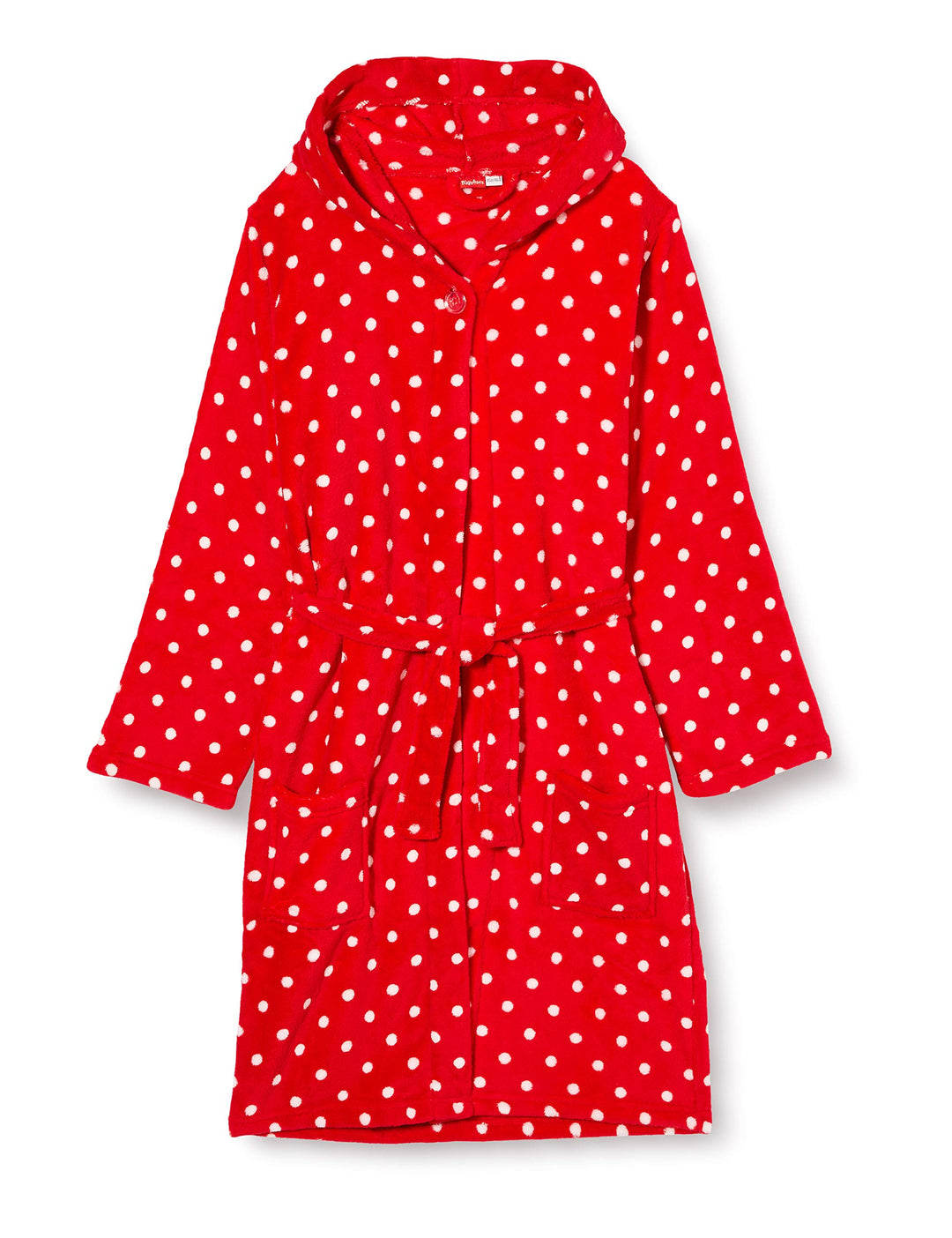 Playshoes Unisex Kinder Fleece-Bademantel Morgenmantel 122-128 Punkte, 122-128 Punkte