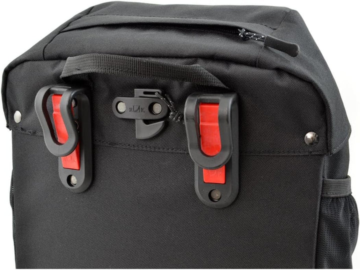AGU Essential Gepäckträgertasche, schwarz, One Size
