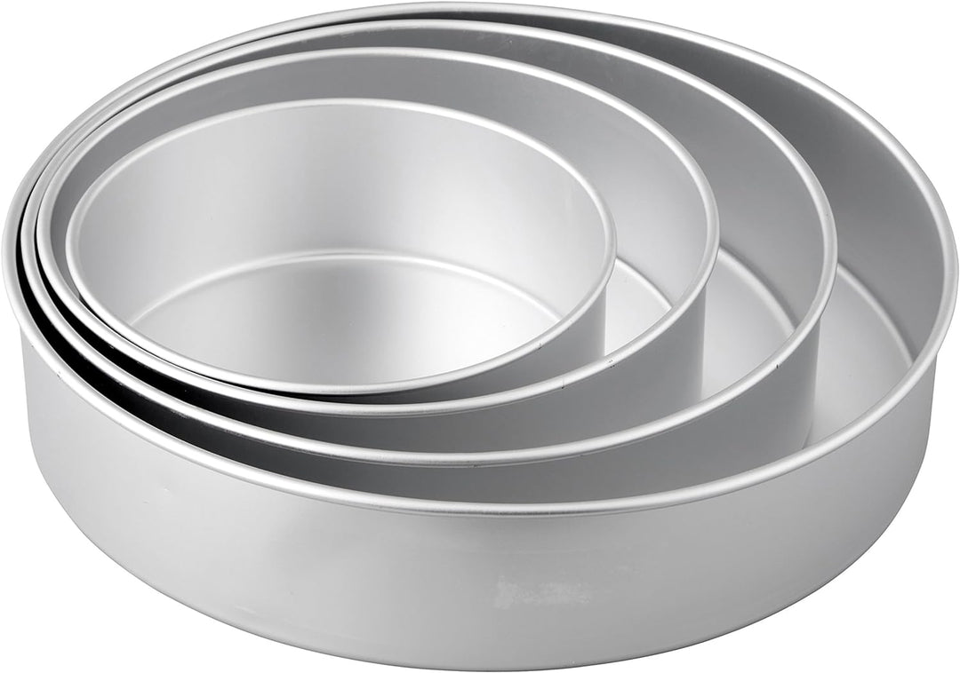 Wilton Grosses Rundes Kuchenformen-Set, Performance Pans, 4-Teilig 36.70 x 36.70 x 71.11 cm, 36.70 x
