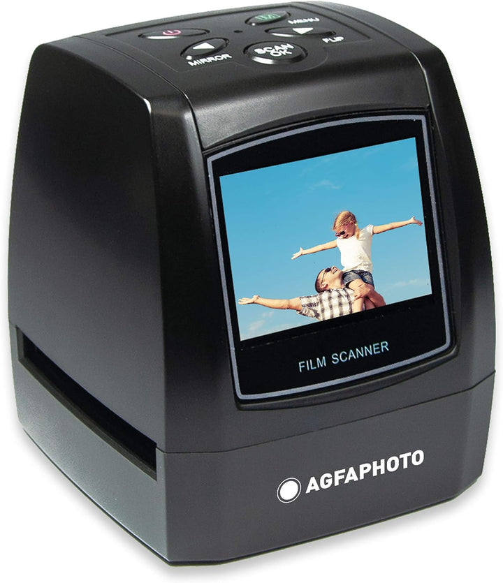 AgfaPhoto Photo-Realiview AFS100 – Digitaler Film-Scanner 35 mm/135 und Dias (10 MP, LCD-Bildschirm,