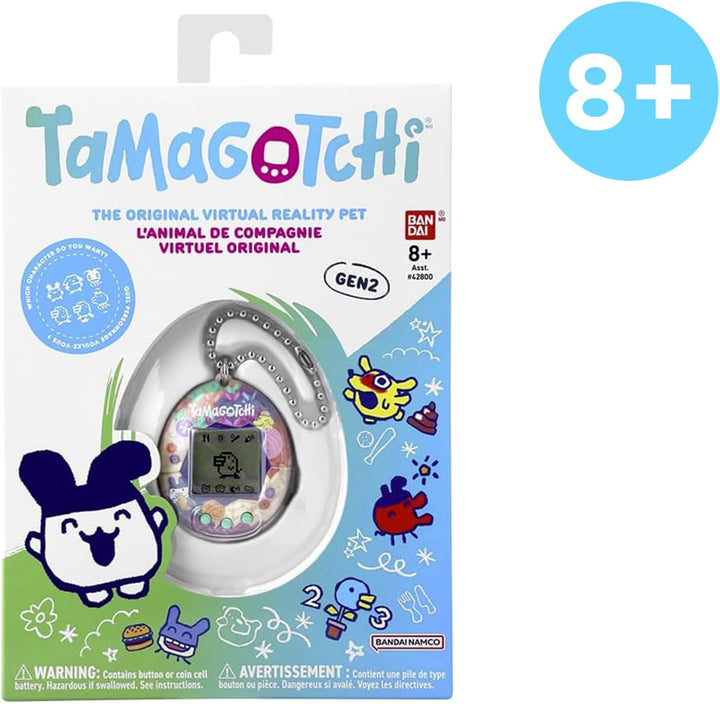 Bandai - Tamagotchi - Original Tamagotchi - Tama Sewing - Elektronisches virtuelles Haustier mit Far