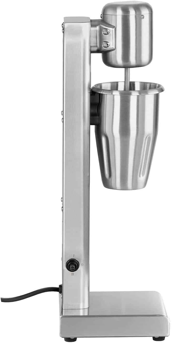 Royal Catering RCPMS-80S Milchshaker 1 l 15.000 U/min Edelstahl Standmixer Hochleistungsmixer