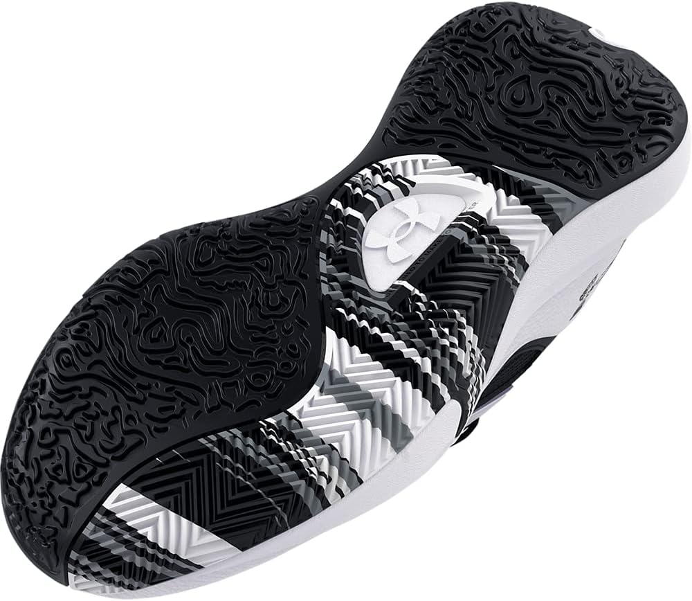 Under Armour Unisex Kinder Ua Gs Lockdown 6 Sneaker 40 EU 101 White Black Black, 40 EU 101 White Bla