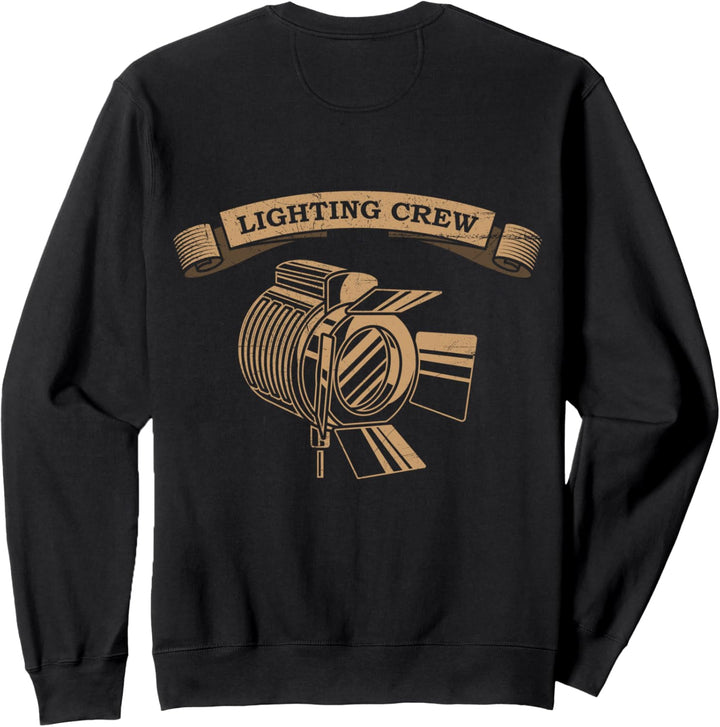 Film Beleuchter Crew Lichttechniker Veranstaltungstechniker Sweatshirt