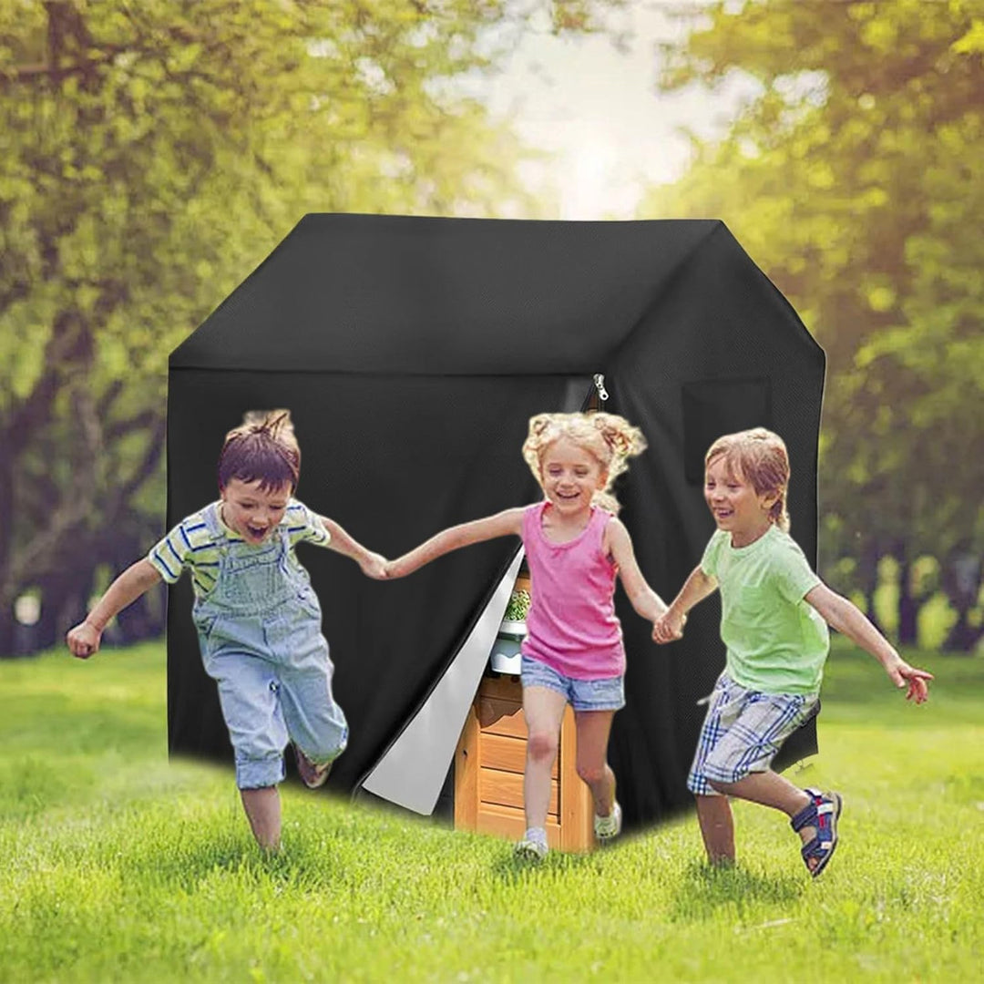 Outdoor Spielhaus Abdeckung | Staubdichter Spielhaus Schutz - UV Beständige Wasserdichte Abdeckung R
