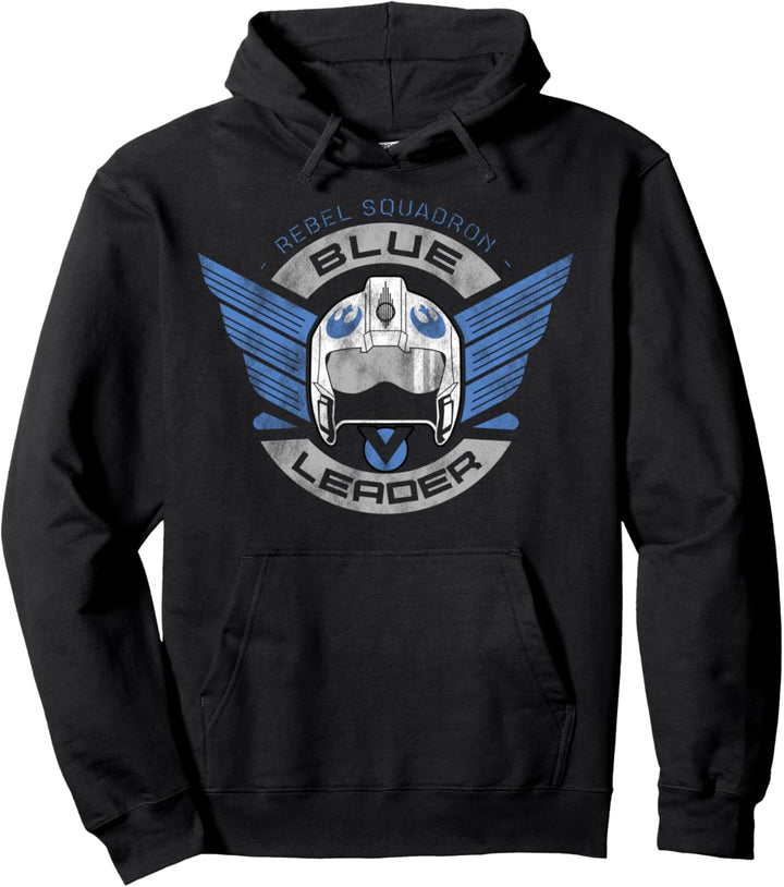 Star Wars Rogue One Blue Leader Logo Pullover Hoodie