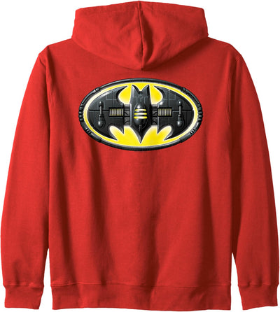 Batman Bat Mech Logo Kapuzenjacke