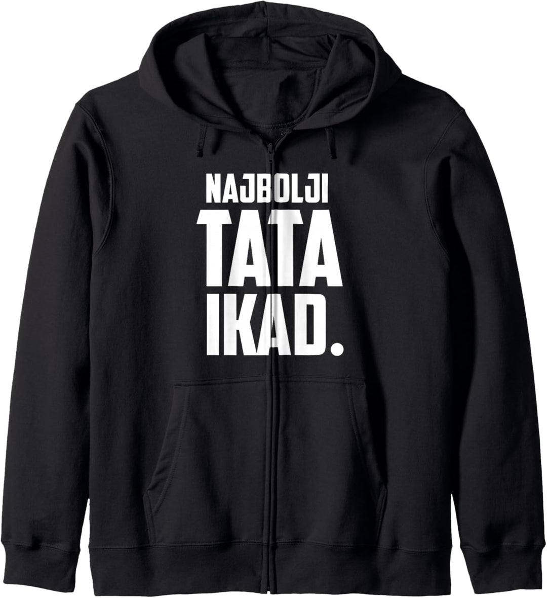 Najbolji Tata Ikad Kroatischer Vater Vatertag Geschenk Kapuzenjacke