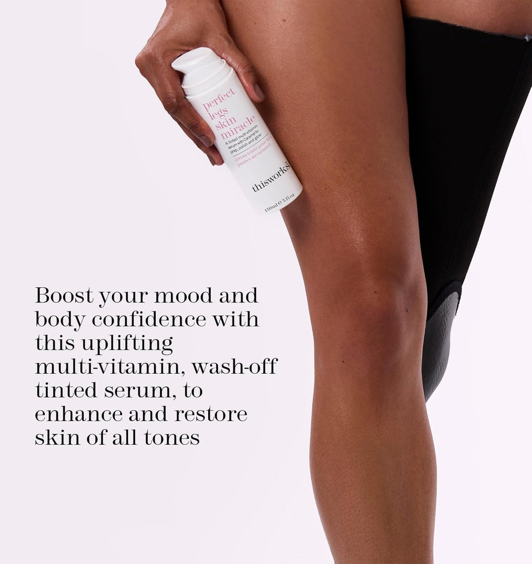 This Works Perfect Legs Skin Miracle, 150 ml — Multivitamin-angereichertes getöntes Serum für alle H