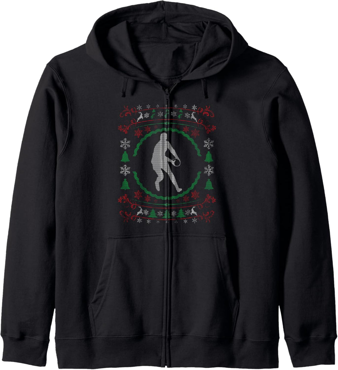 Ugly Christmas Style Rugby Funny Xmas Kapuzenjacke