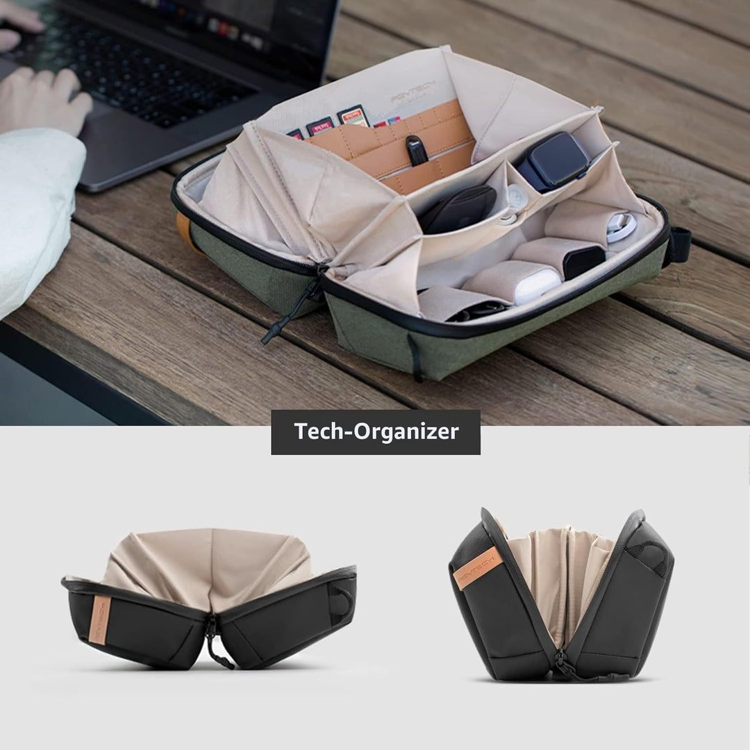 PGYTECH Pouch Tech Elektronik Organizer Tasche, wasserdichte Kabeltasche, multifunktionale Reisetasc