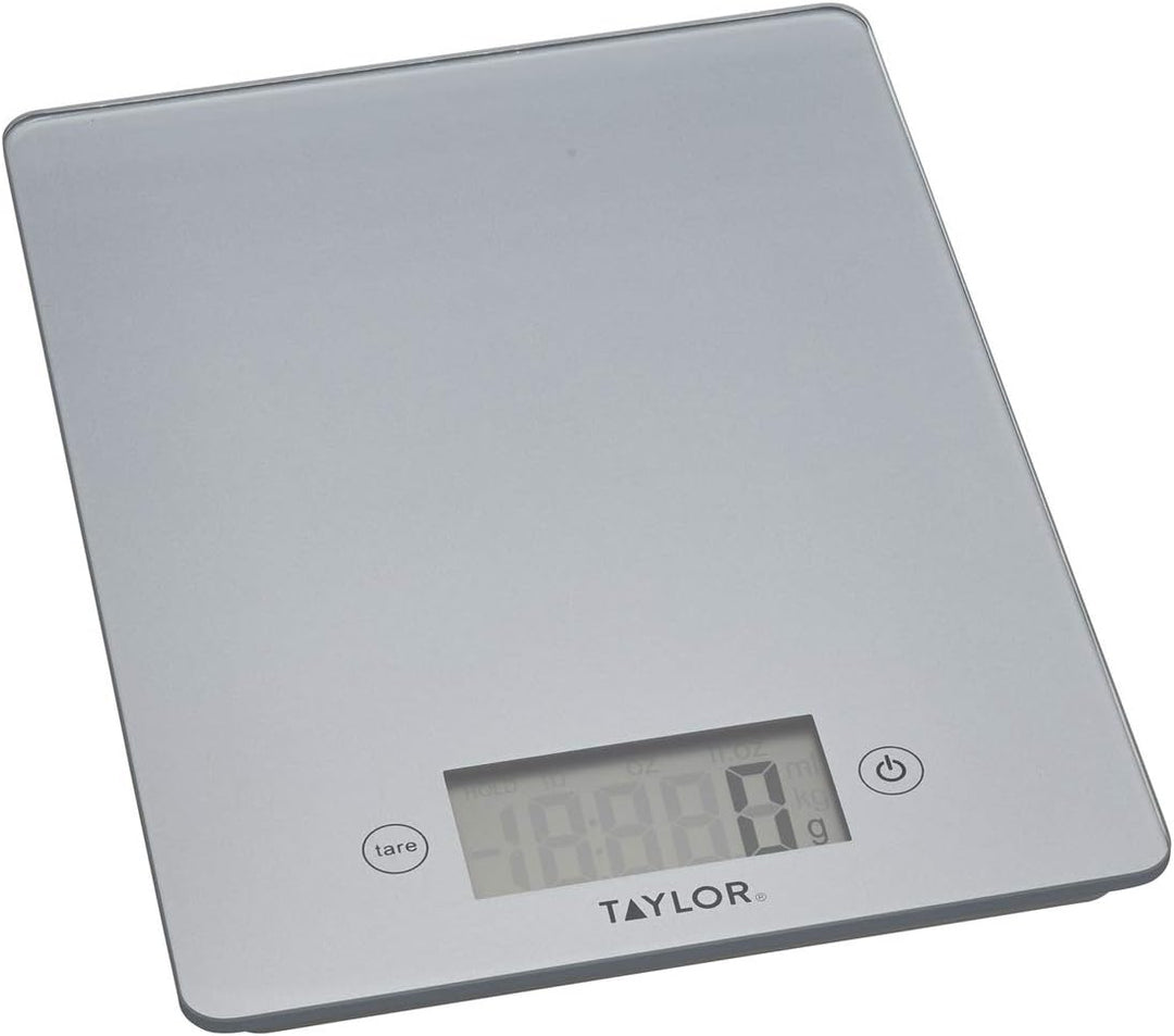 Taylor Pro, Digitale Küchenwaage für Lebensmittel mit Ultraschlankem Design, Kompakte, Professionell