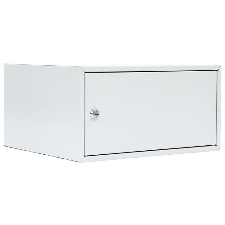 Rottner Wertfach Home Case 4, Zylinderschloss, Lichtgrau, BxH 370x190 mm, Befestigungsmaterial inklu