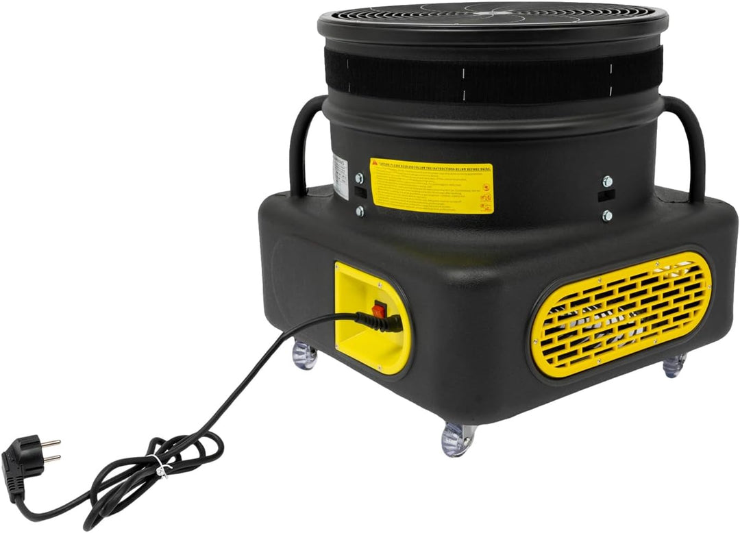 Puppentänzer Gebläse 750W, Gebläse für Aufblasbare Tänzer, Blower 2800 U/min, 4 Räder (2 mit Bremse)