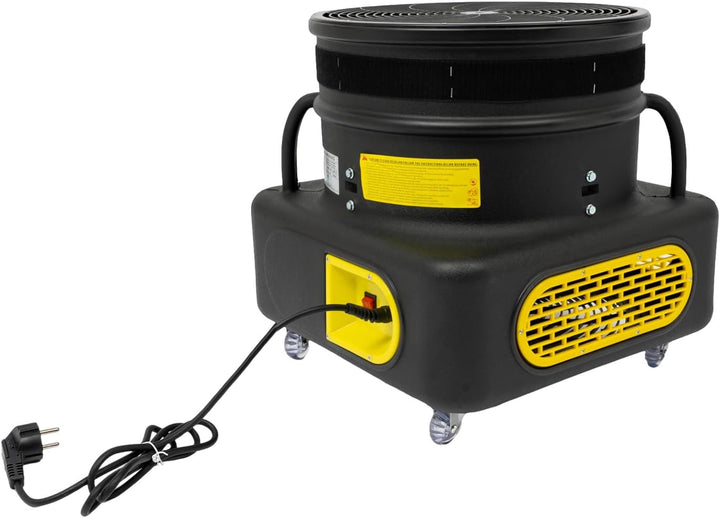 Puppentänzer Gebläse 750W, Gebläse für Aufblasbare Tänzer, Blower 2800 U/min, 4 Räder (2 mit Bremse)