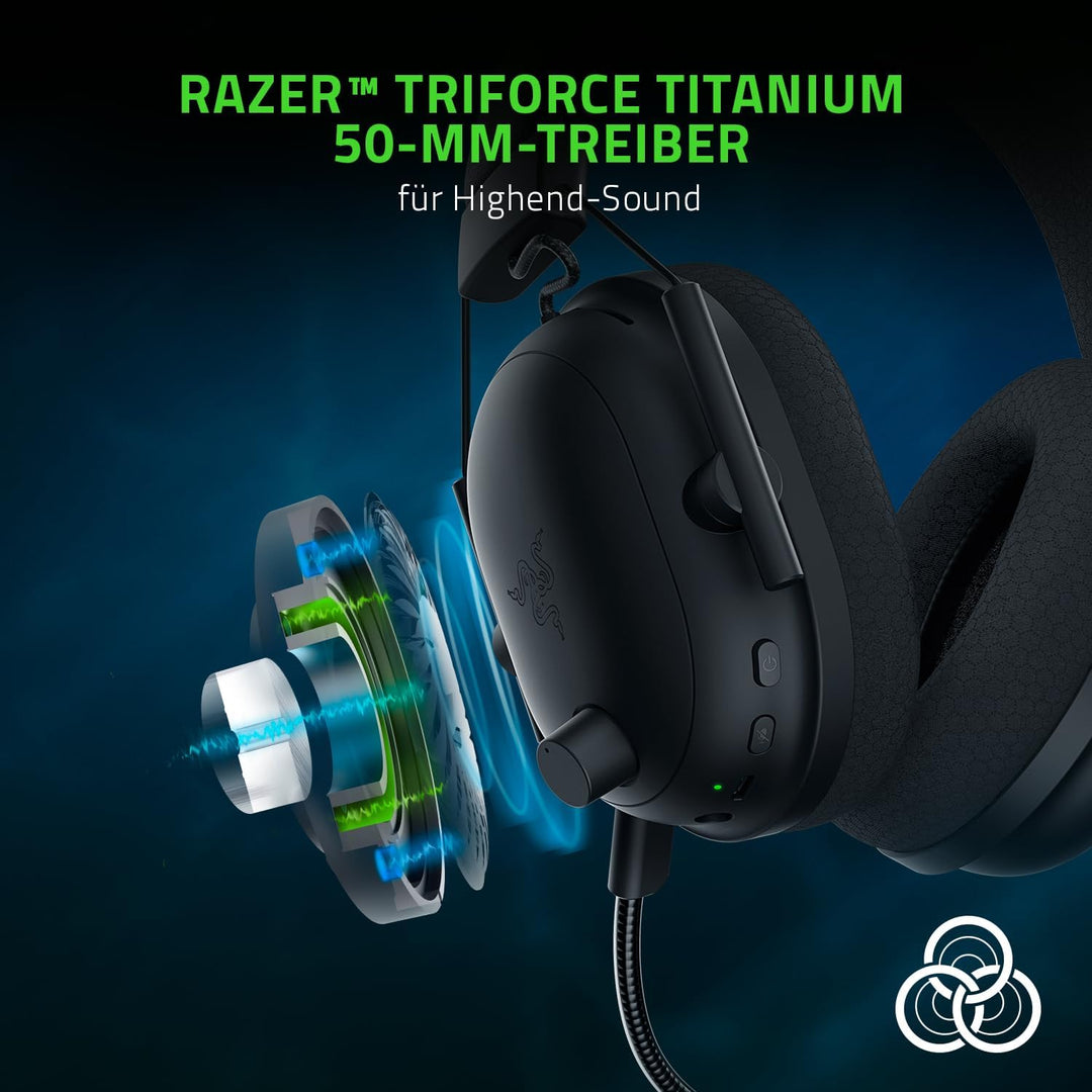 Razer BlackShark V2 Pro für PC- Wireless Premium Esports Gaming Headset (HyperSpeed Wireless Technol
