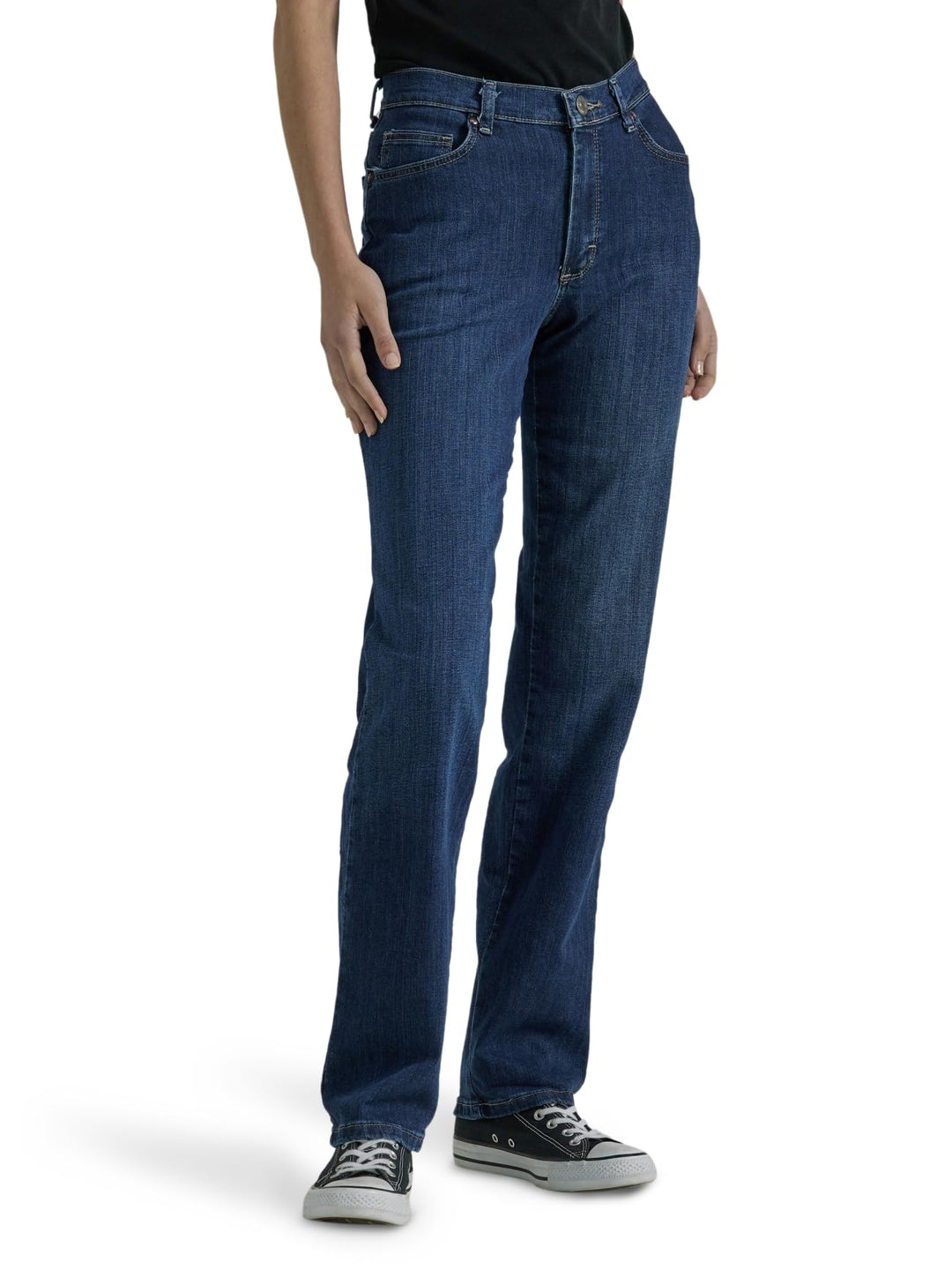 Lee Damen Petite Relaxed Fit Straight Leg Jeans M Authentische Nordische, M Authentische Nordische