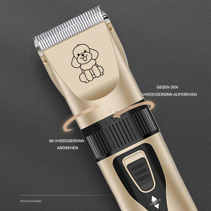 Haarschneider Für Haustiere,Leiser USB-Akkutrimmer Zur Fellpflege Für Hunde | Akkubetriebener Trimme