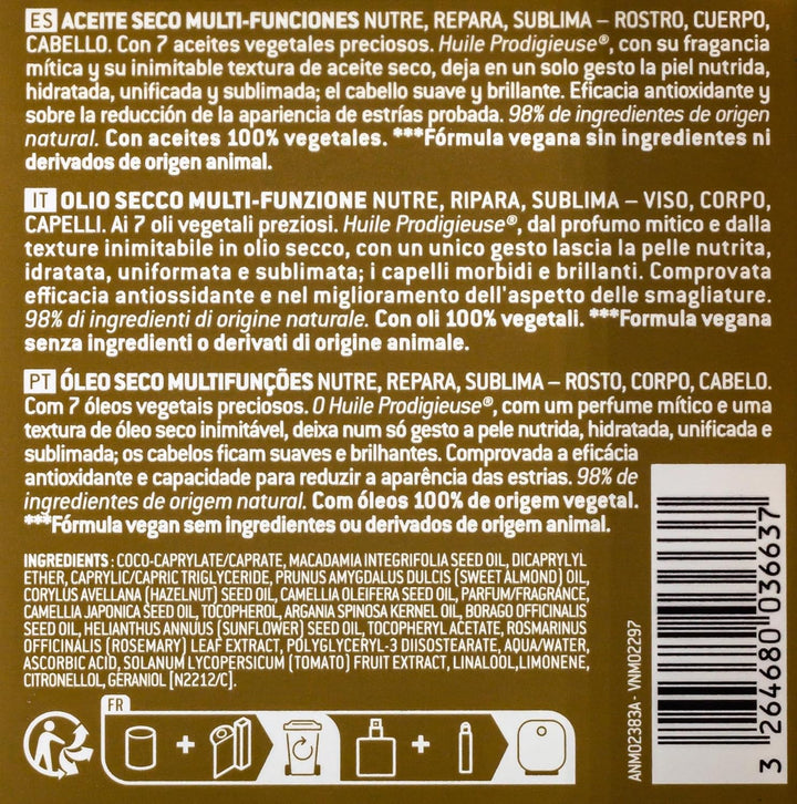 Nuxe - Huile Prodigiuse Dry Oil + Roll On or