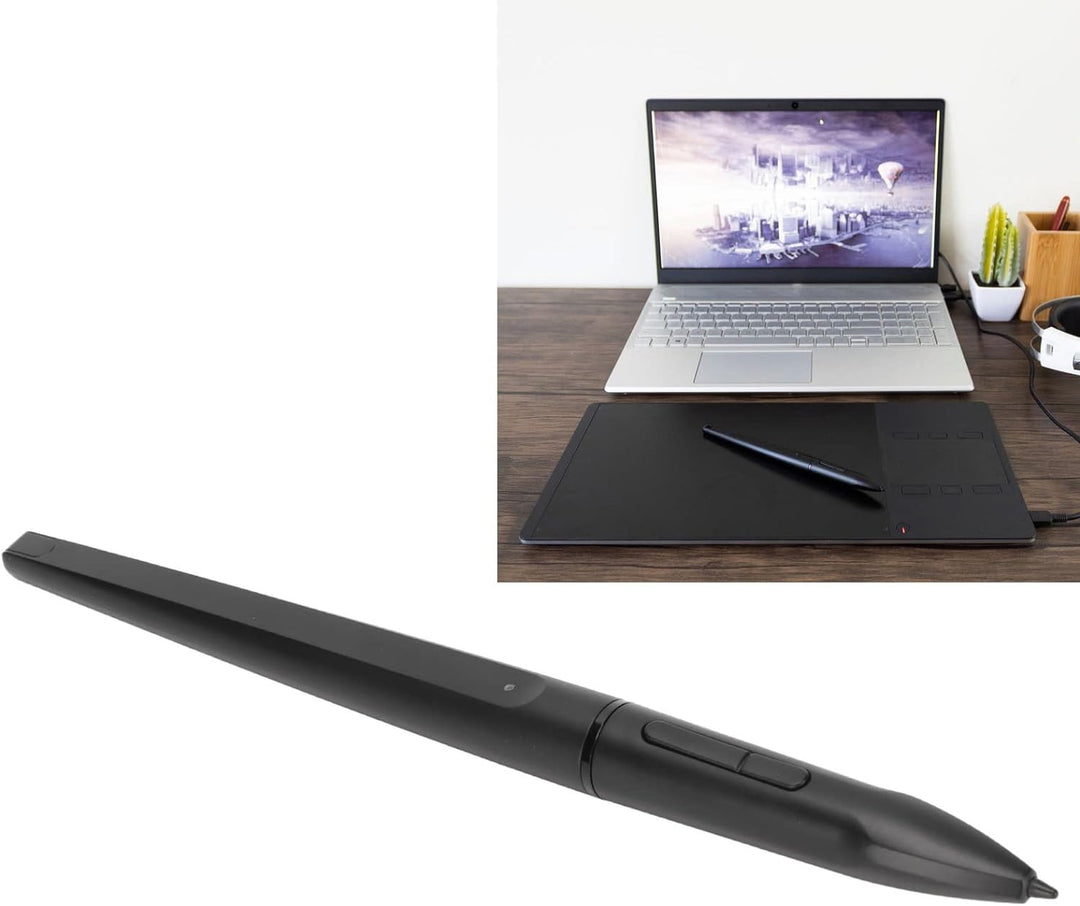 Dpofirs PE150 Wiederaufladbarer Stift Eingabestift für Huion INSPIROY G10T WH1409, Programmierbare T