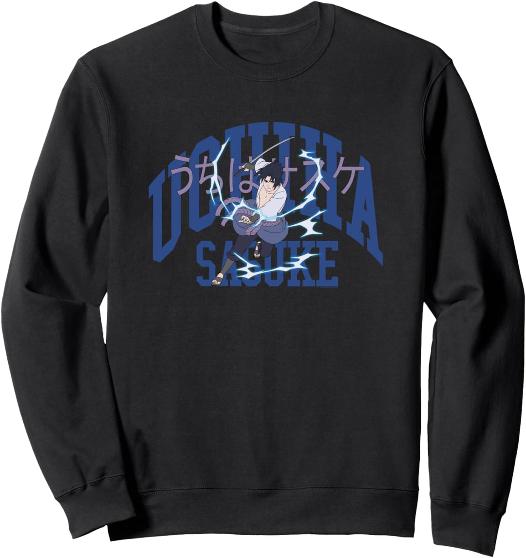 Naruto Shippuden Uchiha Sasuke Collegiate Sweatshirt
