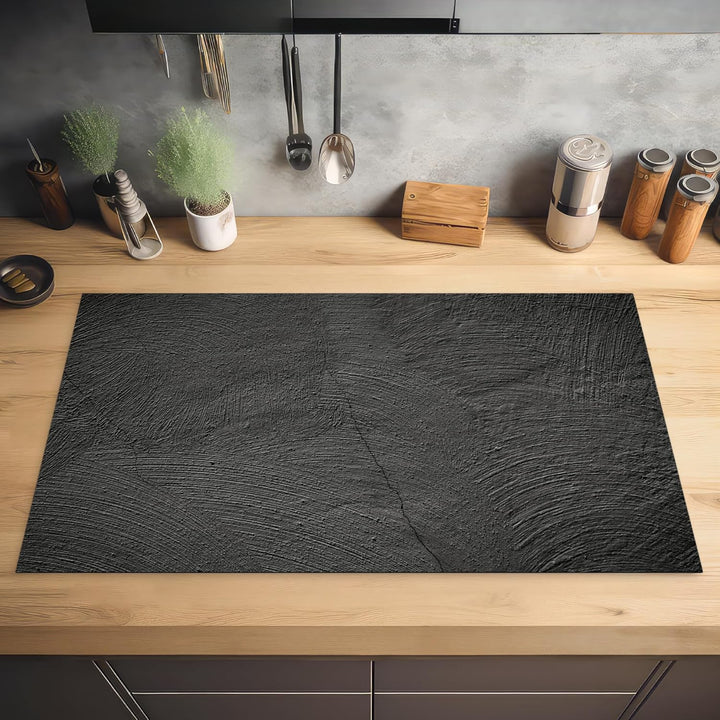 Herdabdeckplatte Einteilig Küche Herdabdeckung Induktionsfeld Ceranfeld Herdabdeckplatten Vinyl Matt