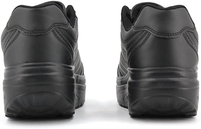 JOMIX Damen Sneaker Plateau Sportschuhe Turnschuhe Laufschuhe Bequeme Abrollsohle Anti-Rutsch Wippsc