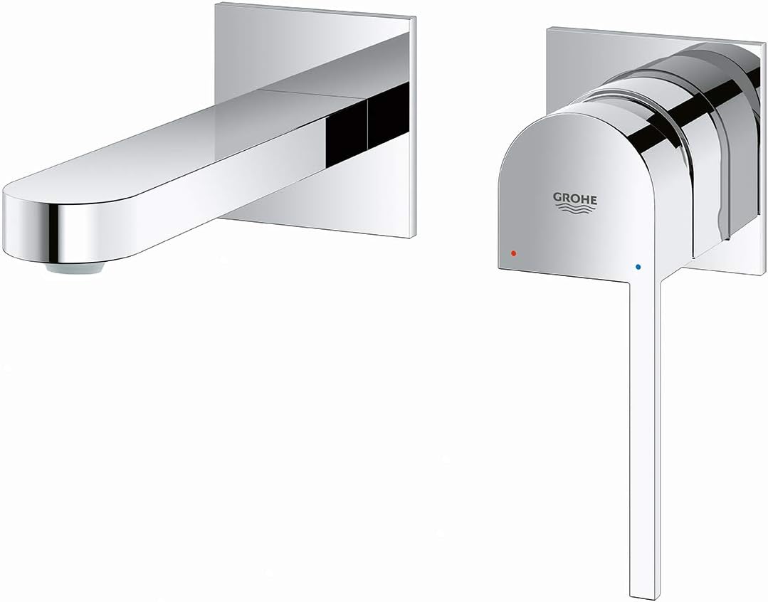 GROHE Plus | Badarmatur - 2-Loch-Waschtischbatterie | Ausladung 147 mm | chrom | 29303003