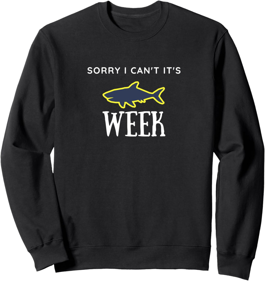Lustiges Hai-Geschenk Entschuldigung, ich kann nicht Sweatshirt