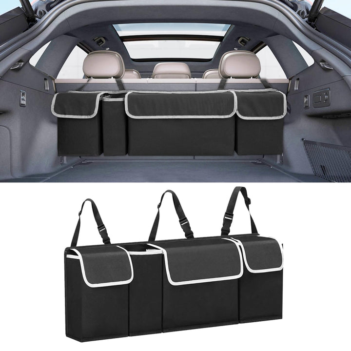 Auto Kofferraum Organizer Rücksitz Kofferraumtasche Aufbewahrungsbox für den Kofferraum Auto Aufbewa