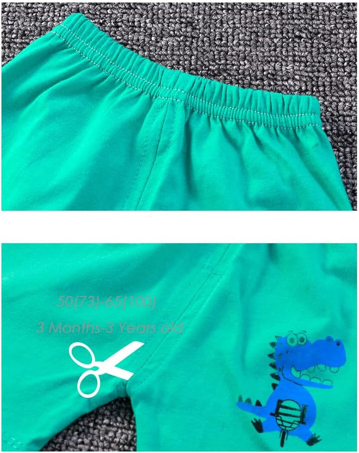 8er Packung Mädchen oder Babies Ärmelloses T-Shirt Weste Oberteile Shorts Hosen Outfits Kleidung Set