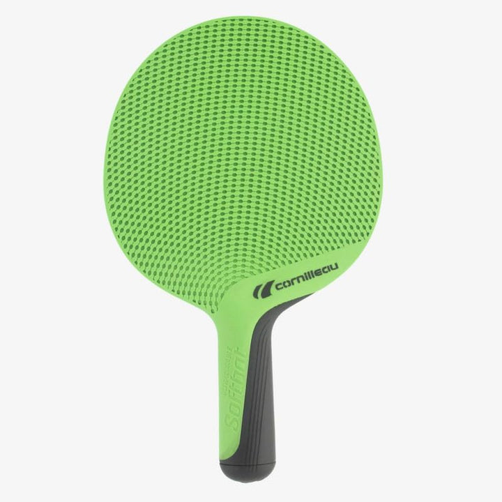 CORNILLEAU - 4 x Outdoor-Schläger + 1 x Tischhülle Premium Plus + 2 x Tischtennisbälle - Family Pack