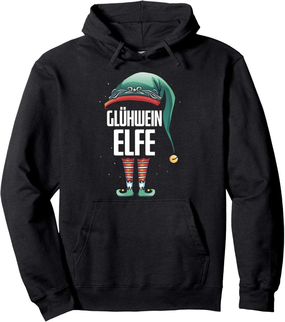 Glühwein Elfe | Partnerlook Familien Outfit Weihnachten Pullover Hoodie