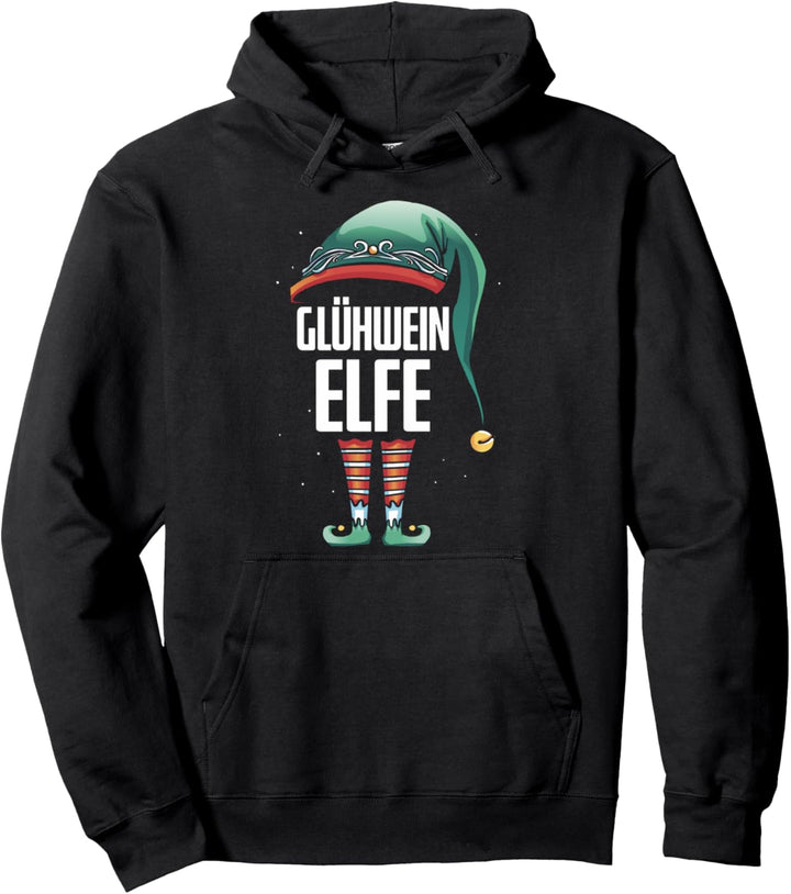 Glühwein Elfe | Partnerlook Familien Outfit Weihnachten Pullover Hoodie