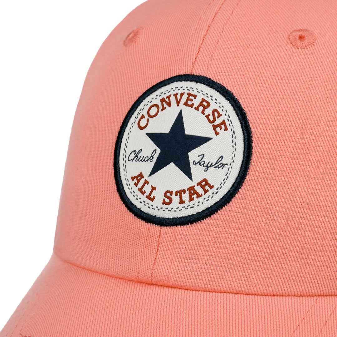 Converse Mütze Kappe Core Classic Baseball Cap Damen/Herren - Basecap Baumwollcap Metallschnalle, mi